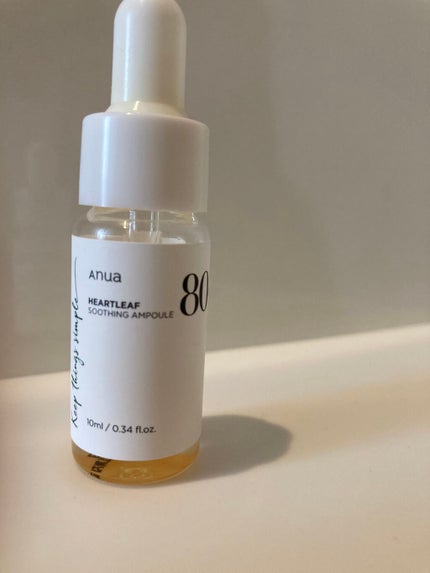 ドクダミ80%スージングアンプル/Anua/美容液を使ったクチコミ(1枚目)