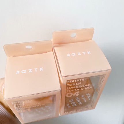 フェザータッチファンデーション/aZTK/リキッドファンデーションを使ったクチコミ(5枚目)