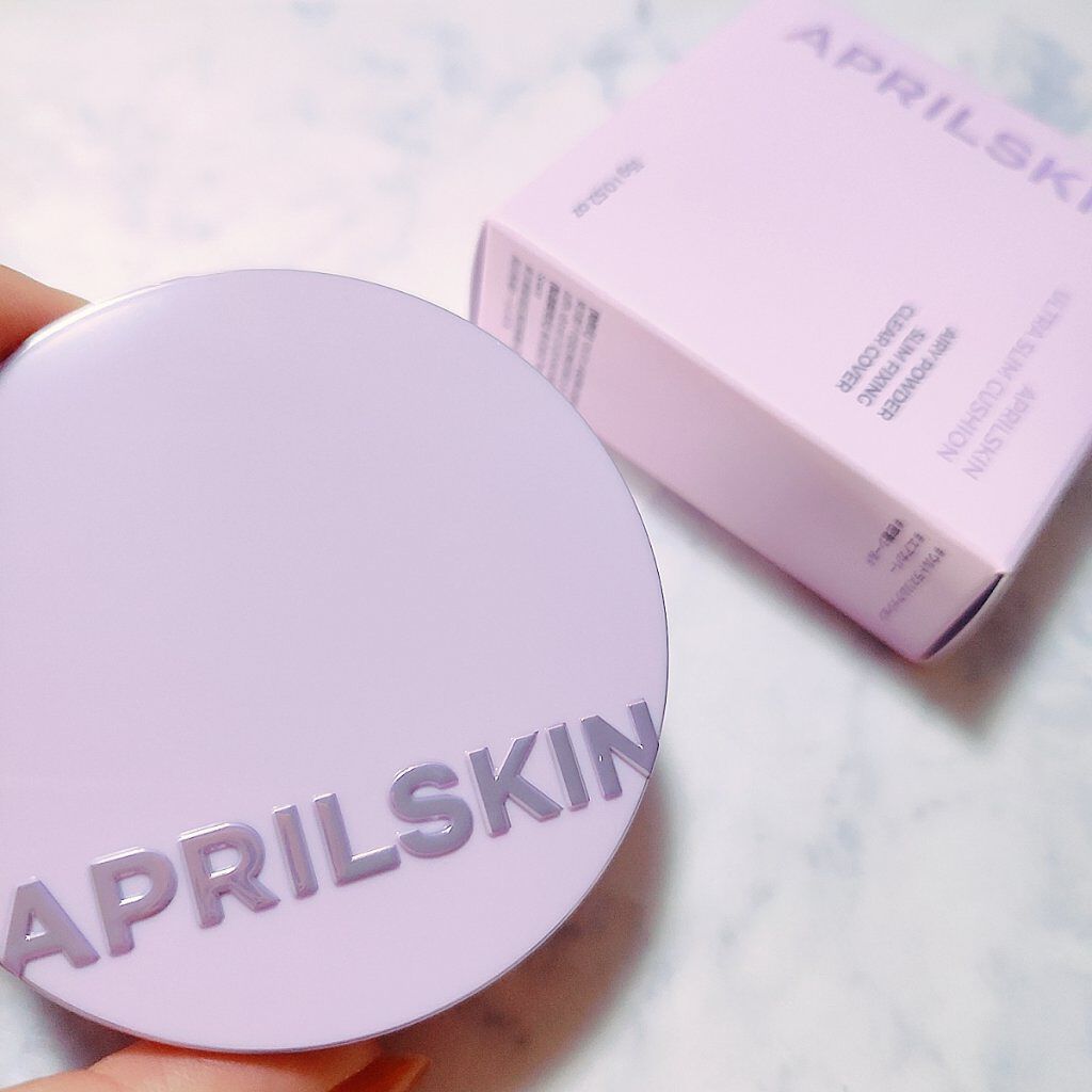 ウルトラスリムクッション＋レフィルセット/APRILSKIN/クッションファンデーションを使ったクチコミ（2枚目）