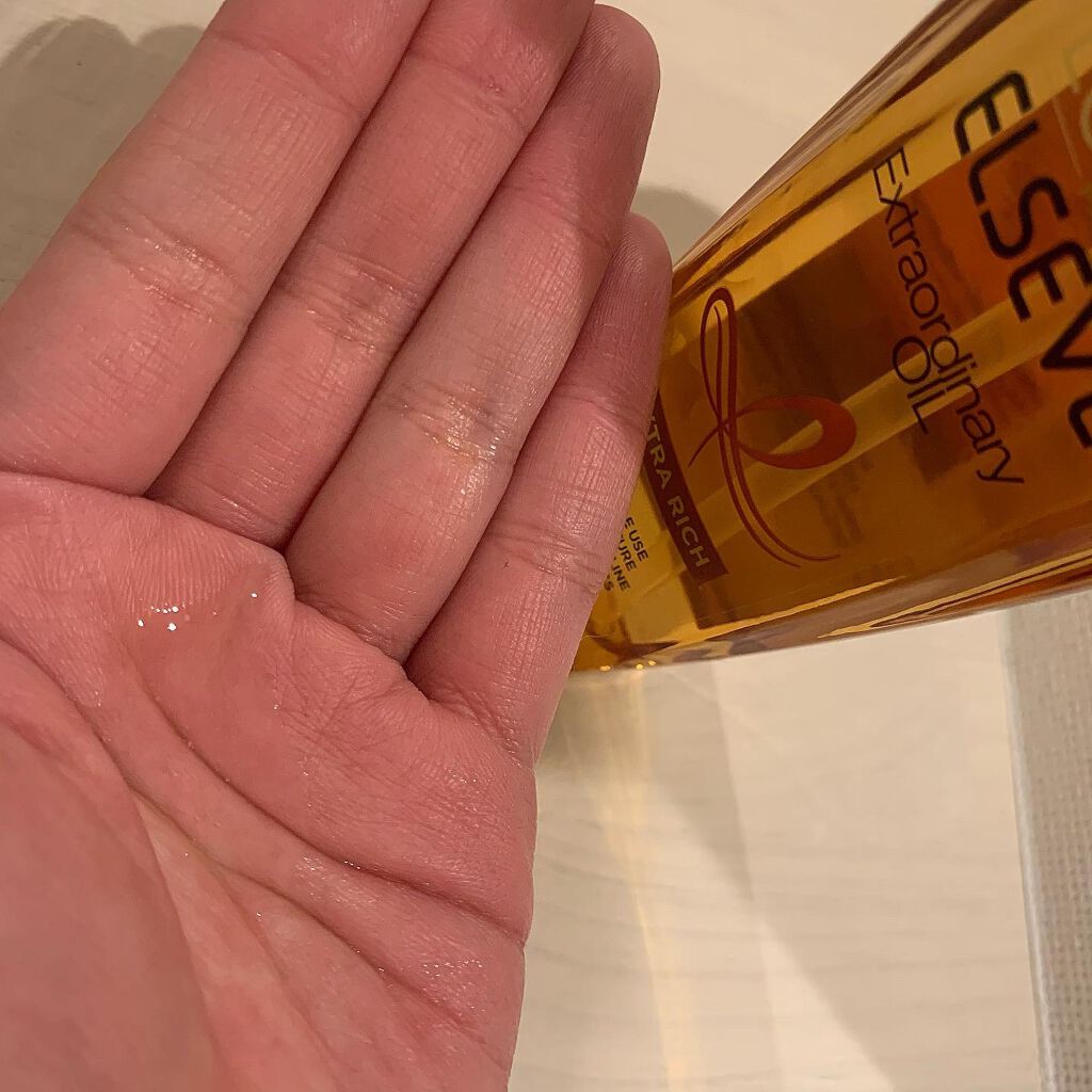 エクストラオーディナリー オイル エクラアンペリアル 艶髪オイル/ロレアル パリ/ヘアオイルを使ったクチコミ(5枚目)