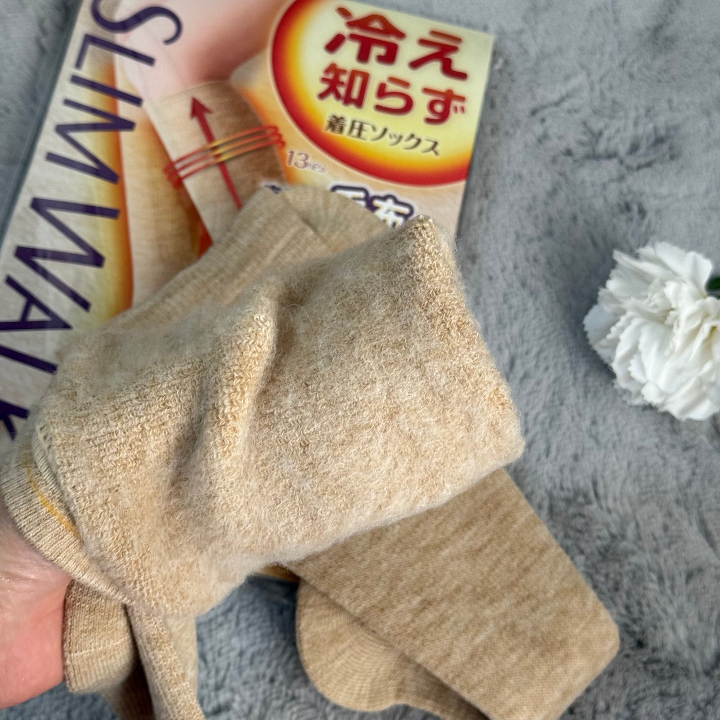 冷え知らず着圧ソックス/SLIMWALK/着圧ソックス・レギンスを使ったクチコミ(3枚目)
