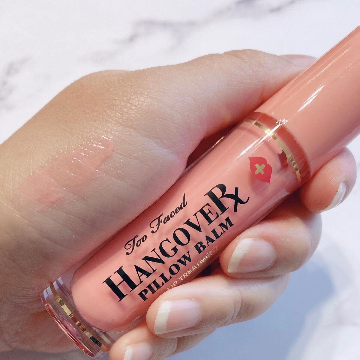 ~トゥー フェイスド ハングオーバー~ ピロー バーム リップ トリートメント/Too Faced/リップ美容液を使ったクチコミ(3枚目)