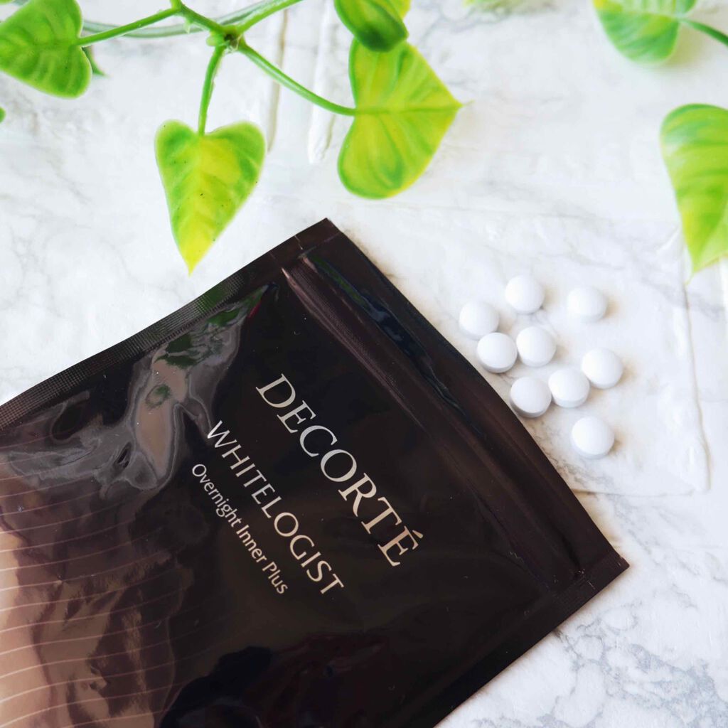 ホワイトロジスト オーバーナイト インナー プラス/DECORTÉ/美容サプリメントを使ったクチコミ（1枚目）