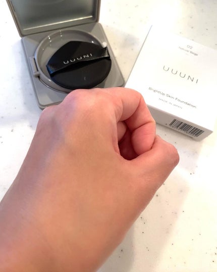 ブライトアップスキンファンデーション/UUUNI/クッションファンデーションを使ったクチコミ(6枚目)