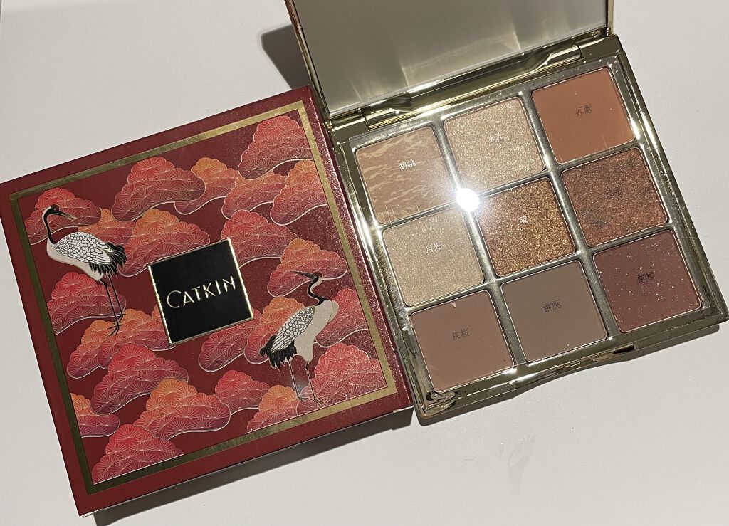 長相思シリーズ 9色アイシャドウパレット/CATKIN/アイシャドウパレットを使ったクチコミ（1枚目）