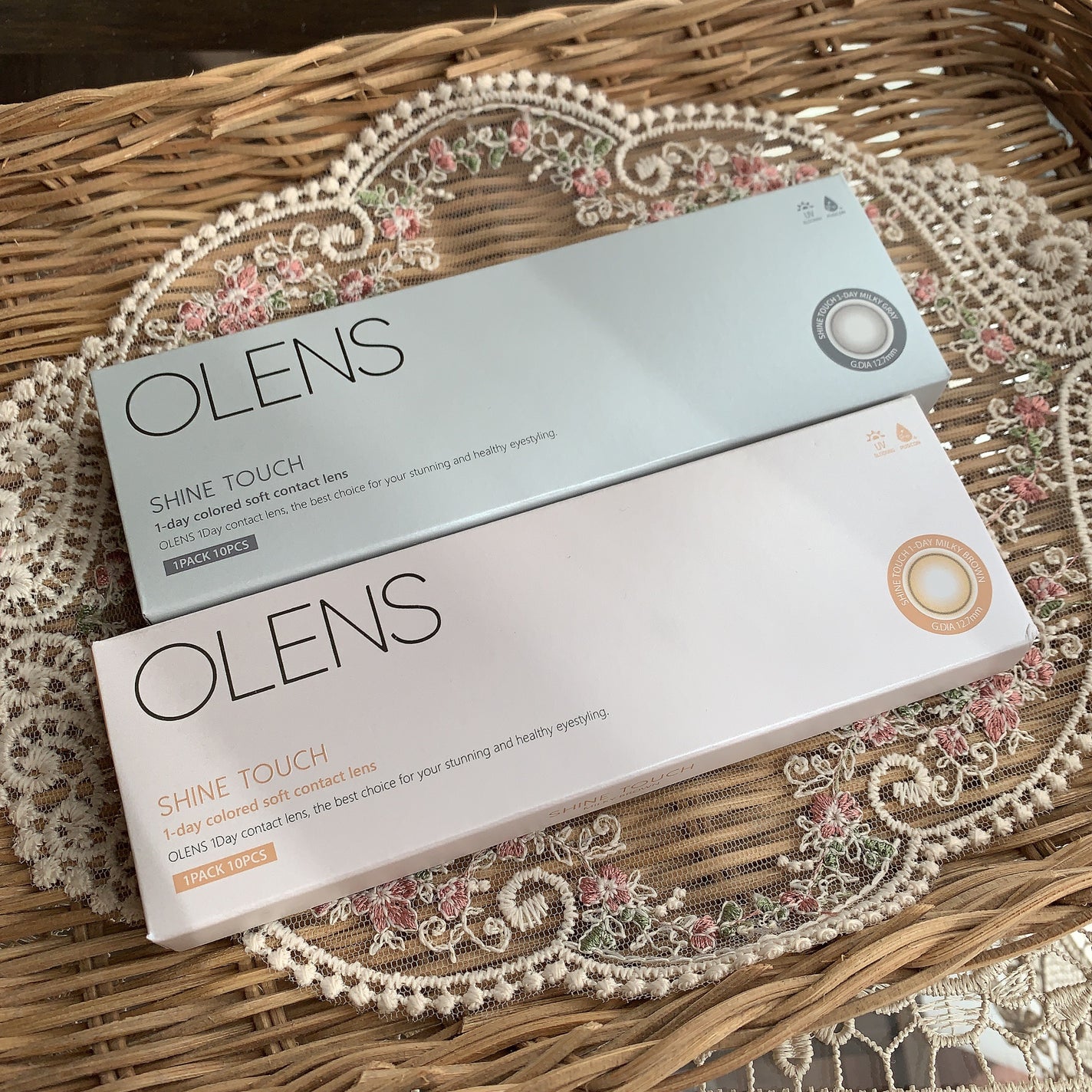 ShineTouch 1day/OLENS/ワンデー(1DAY)カラコンを使ったクチコミ(8枚目)