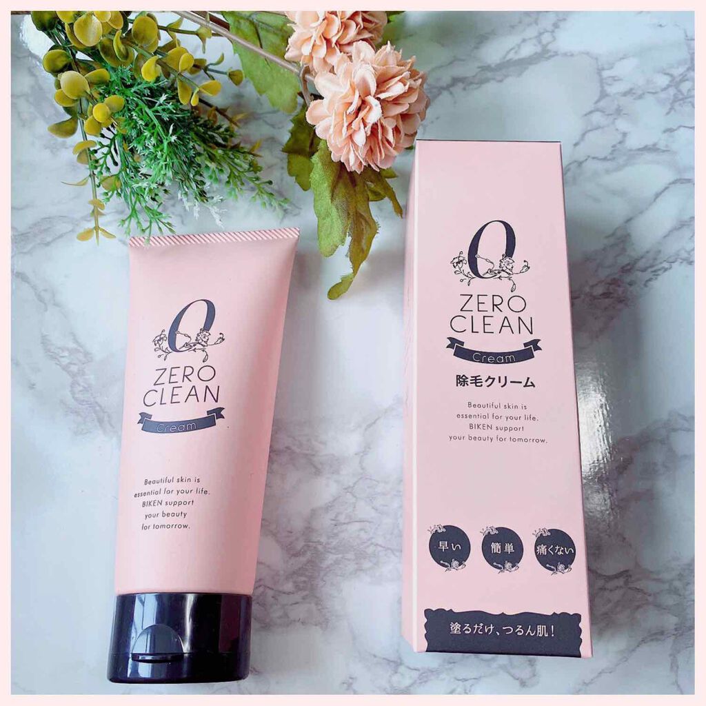ZERO CLEAN・クリーム/美健コーポレーション/除毛クリームを使ったクチコミ（1枚目）