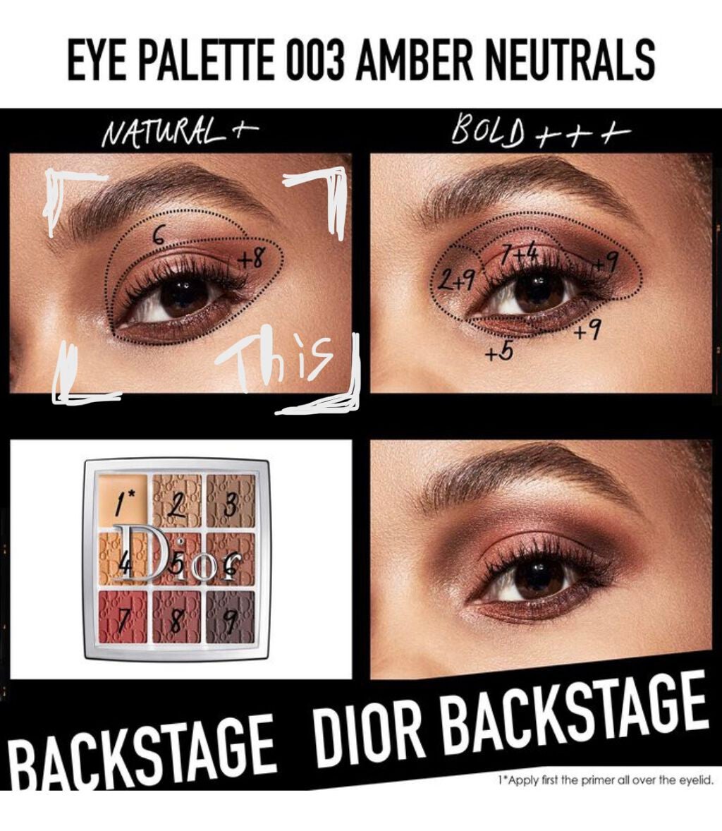 ディオール バックステージ アイ パレット/Dior/アイシャドウパレットを使ったクチコミ(5枚目)