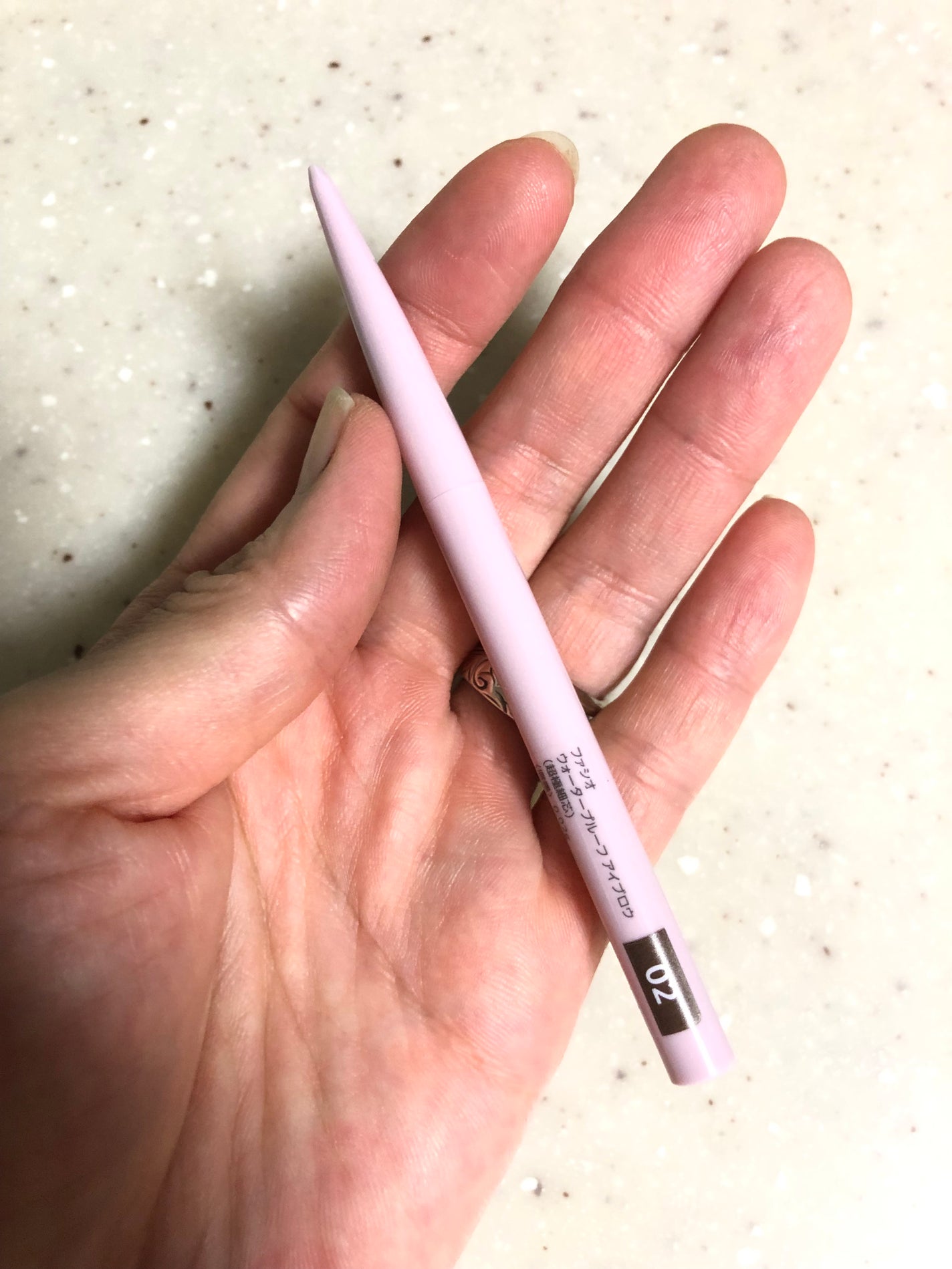 ウォータープルーフ アイブロウ(超極細芯)/FASIO/アイブロウペンシルを使ったクチコミ(3枚目)