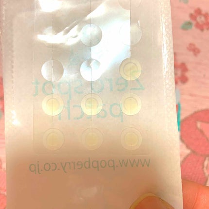 ゼロスポットパッチ/Today’s Cosme/にきびパッチを使ったクチコミ(2枚目)