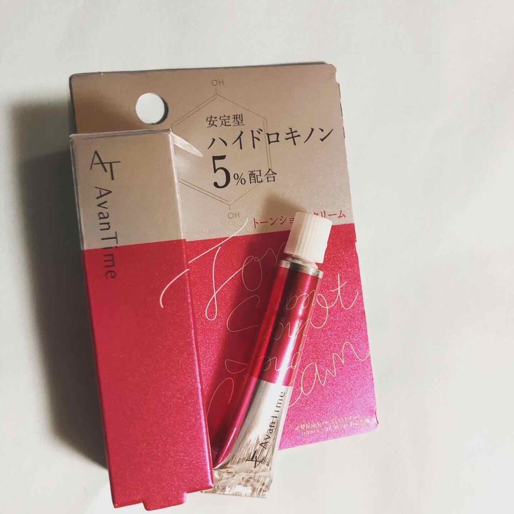 トーンショットクリーム/アバンタイム/フェイスクリームを使ったクチコミ（1枚目）