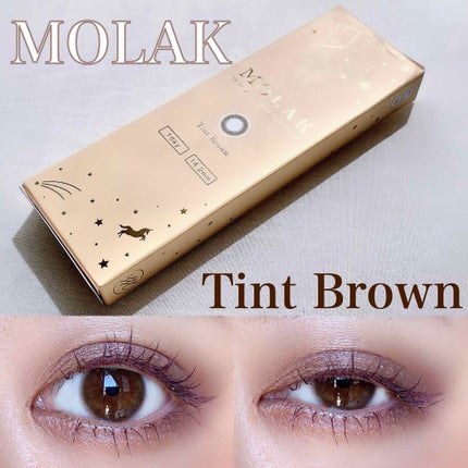 MOLAK 1day ティントブラウン/MOLAK/ワンデー(1DAY)カラコンを使ったクチコミ(1枚目)
