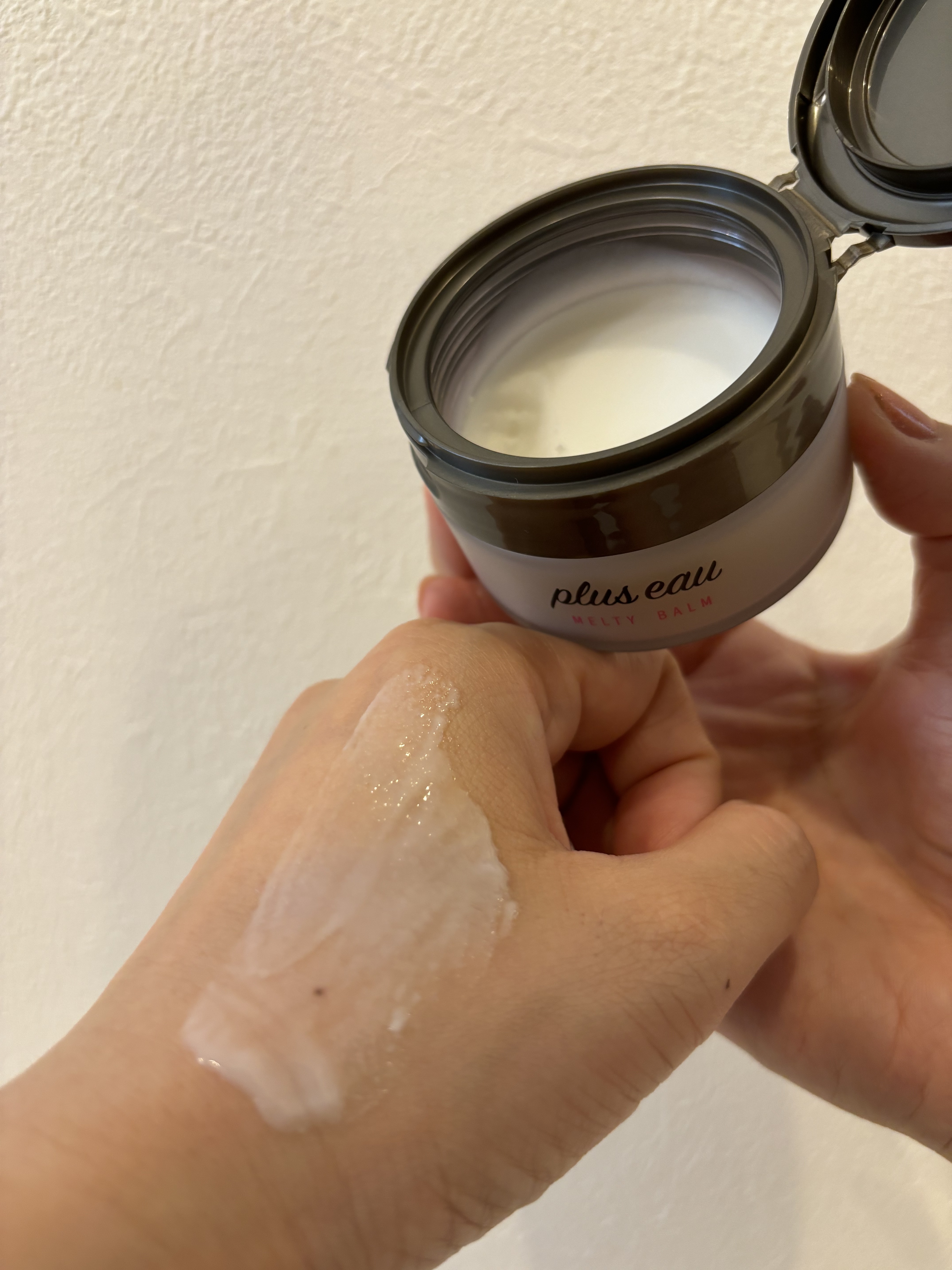 プリュスオー メルティバーム/plus eau/ヘアバームを使ったクチコミ（3枚目）