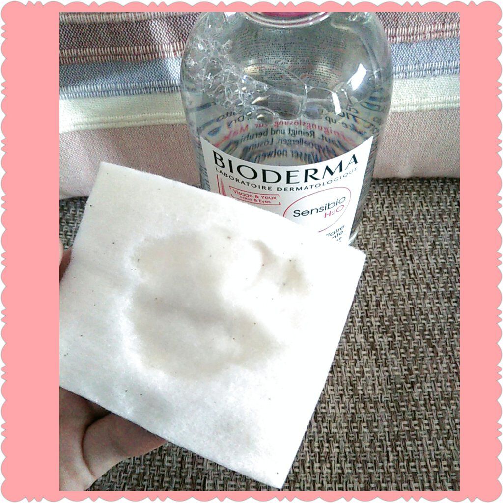 サンシビオ エイチツーオー D/ビオデルマ/クレンジングウォーターを使ったクチコミ（2枚目）