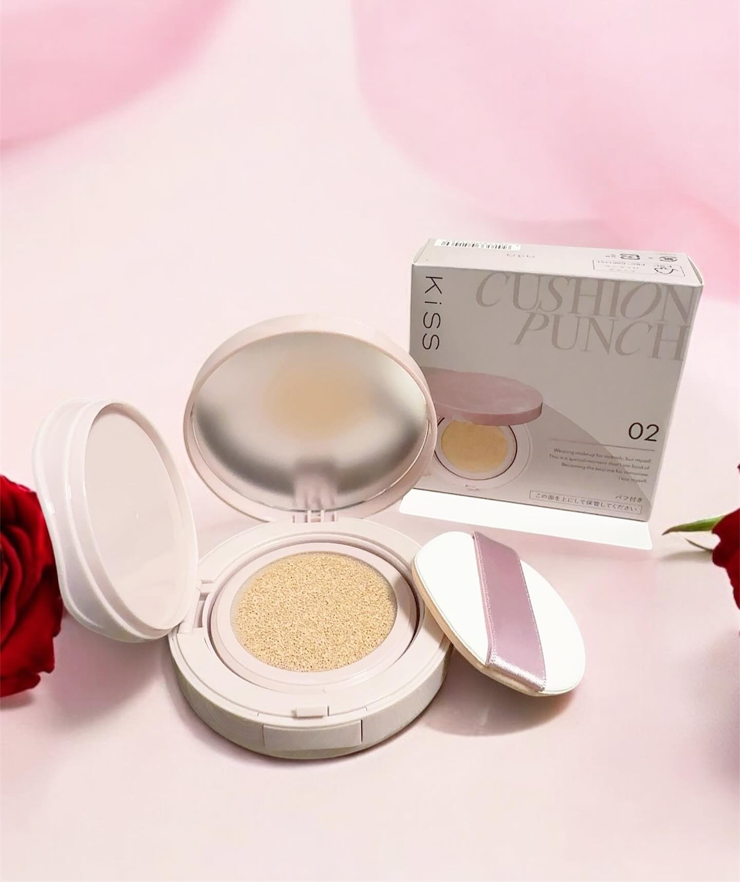 キス クッションパンチ/KiSS/クッションファンデーションを使ったクチコミ（1枚目）