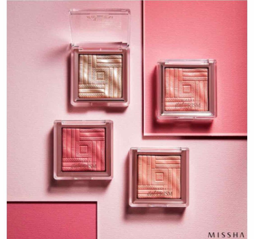 サテンチーク イタルプリズム Rose Boutique/MISSHA/パウダーチークを使ったクチコミ（3枚目）
