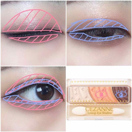 ジューシーピュアアイズ/キャンメイク/アイシャドウパレットを使ったクチコミ(4枚目)