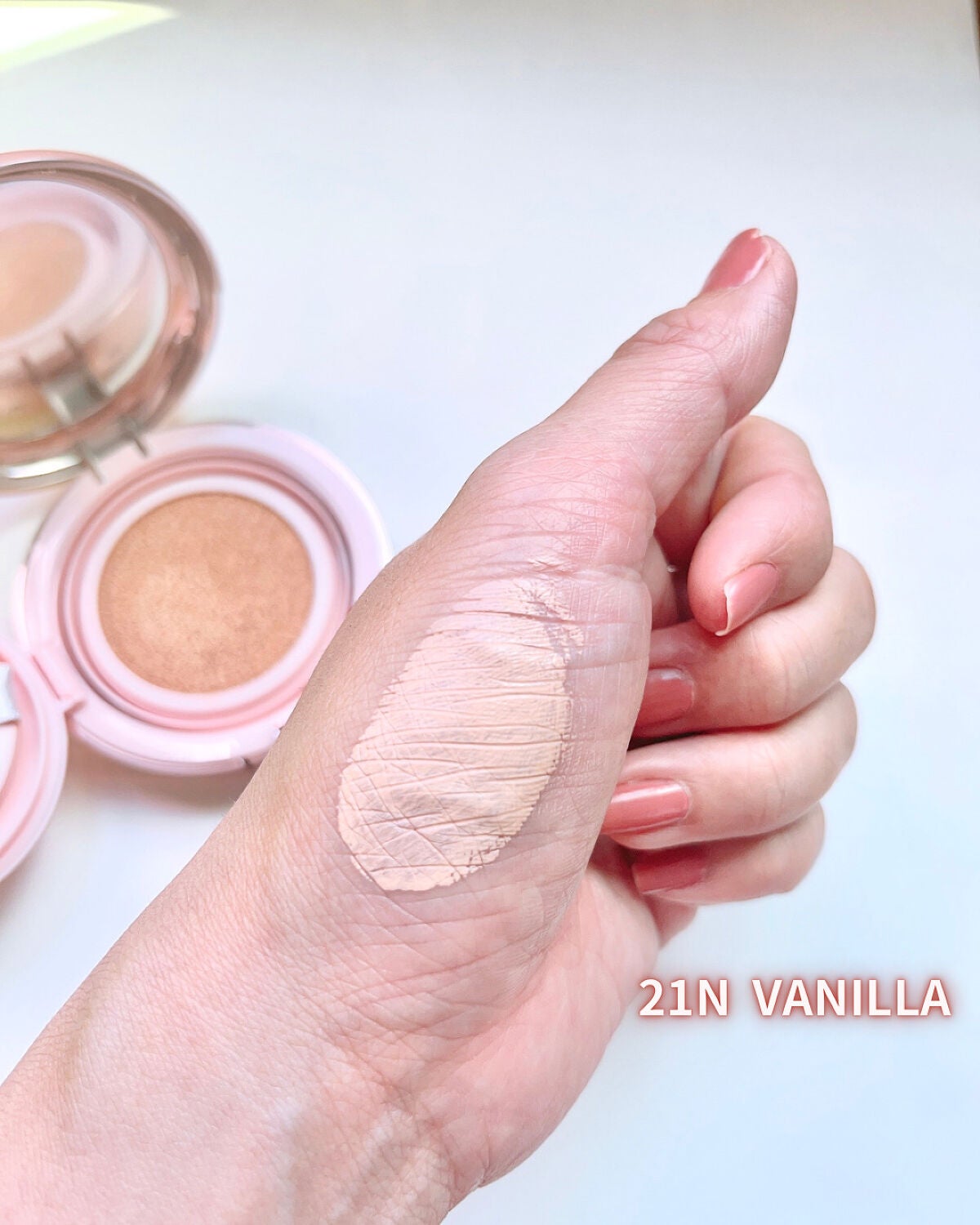 Rui on LIPS 「✔️APRILSKINハイパーカバーフィットクッション+ミニサ..」(2枚目)