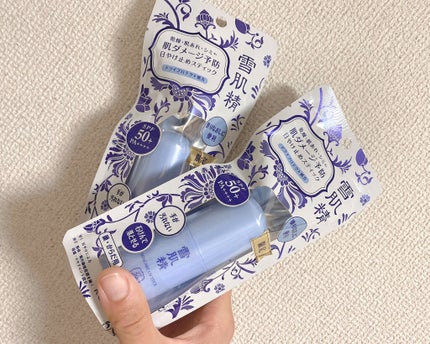 スキンケア UV スティック/雪肌精/日焼け止め・UVケアを使ったクチコミ(1枚目)