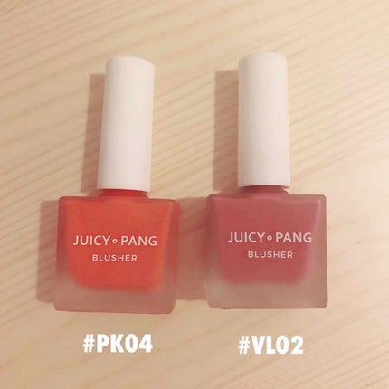 ジューシー パン ウォーター ブラッシャー/A’pieu/リキッドチークを使ったクチコミ(1枚目)