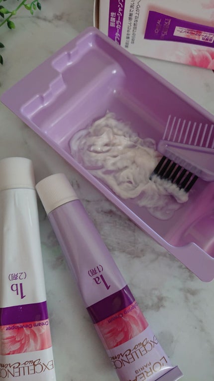 エクセランス ヘアカラー/ロレアル パリ/ヘアカラーを使ったクチコミ(3枚目)