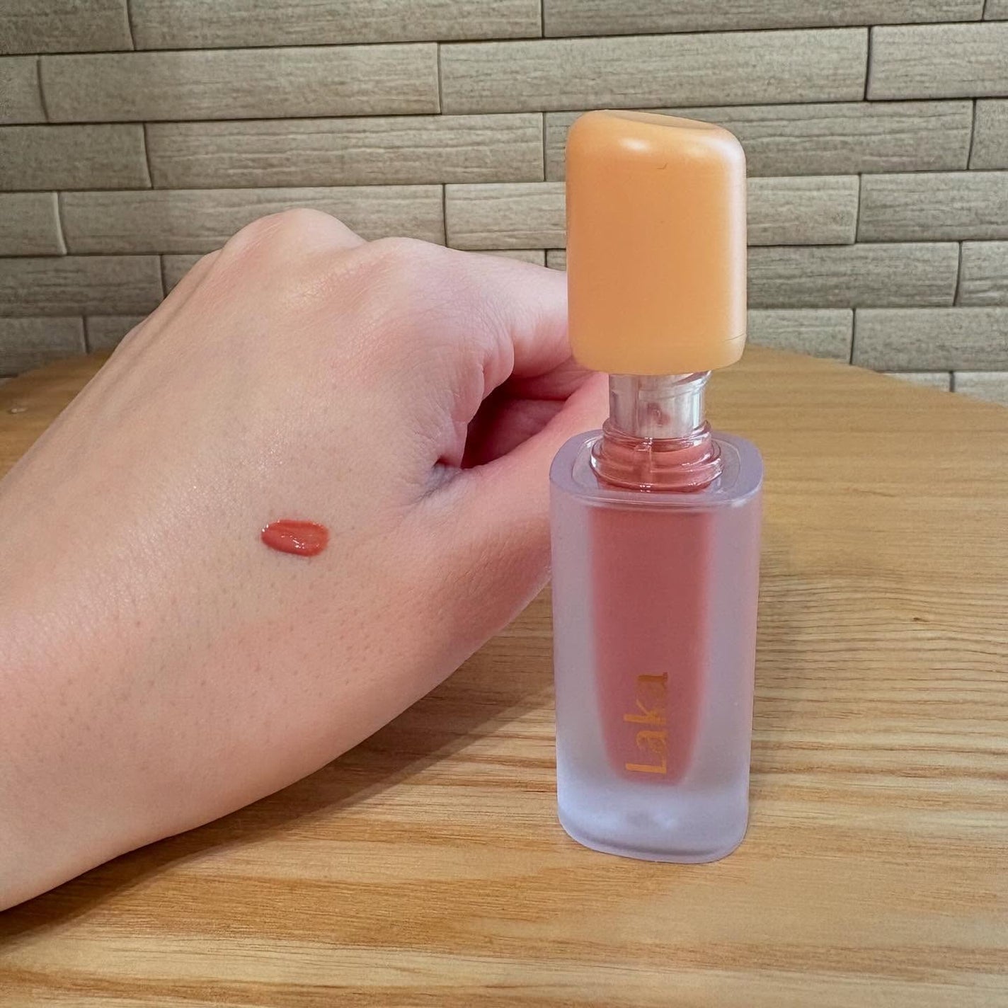 フルーティーグラムティント/Laka/リップティントを使ったクチコミ(5枚目)