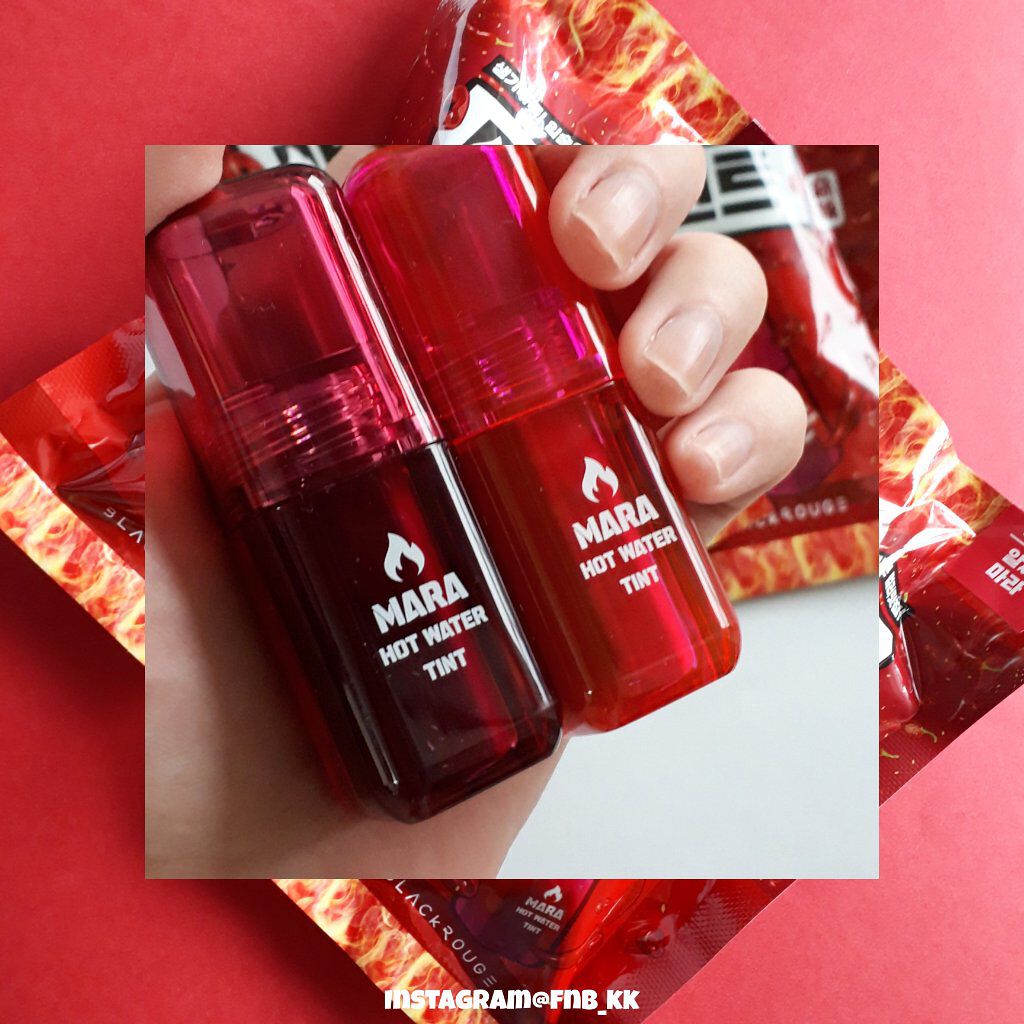 マーラーホットウォーターティント/BLACK ROUGE/リップティントを使ったクチコミ(5枚目)