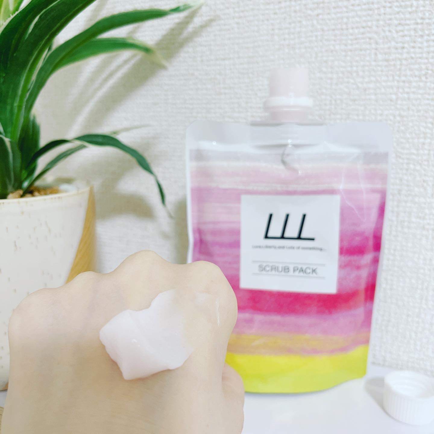 3Way毛穴マイルドスクラブ/LLL/スクラブ・ゴマージュを使ったクチコミ（3枚目）