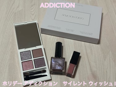 ホリデー アディクション サイレント ウィッシュⅠ/ADDICTION/メイクアップキットを使ったクチコミ（1枚目）