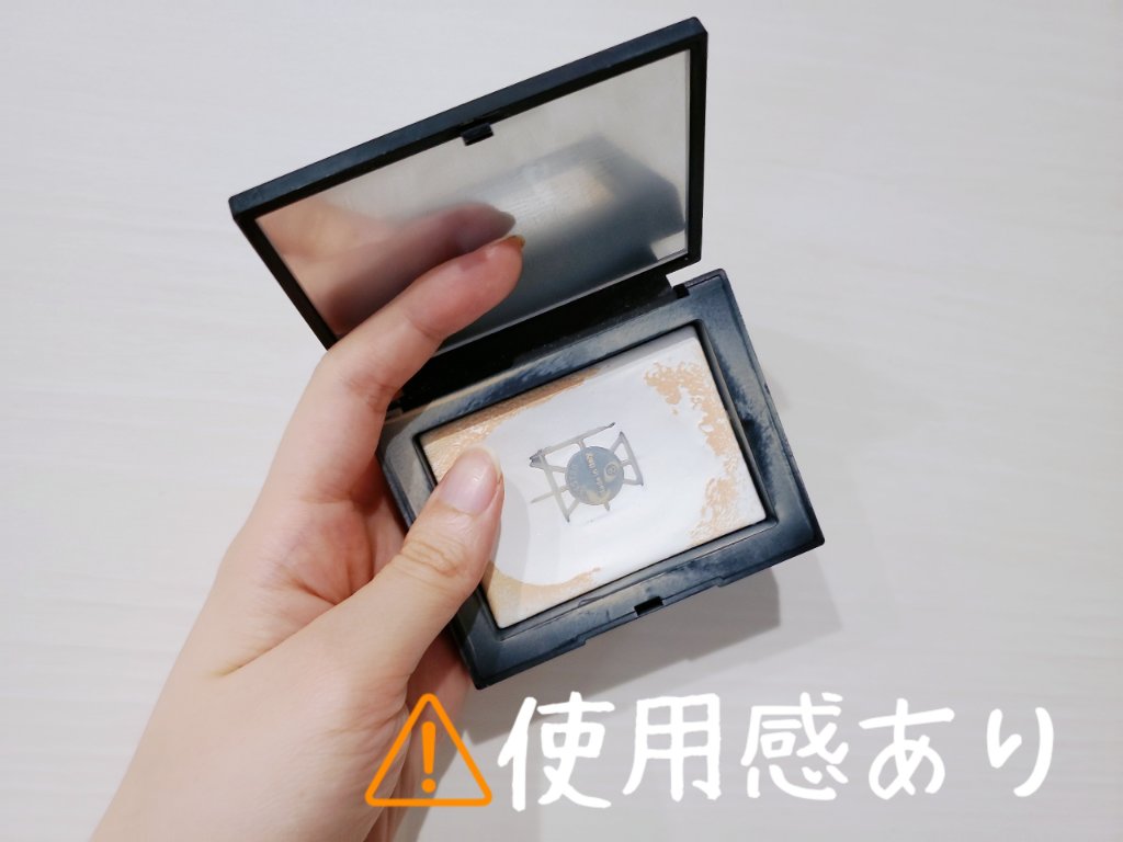 ライトリフレクティングセッティングパウダー　プレスト　N/NARS/プレストパウダーを使ったクチコミ（2枚目）