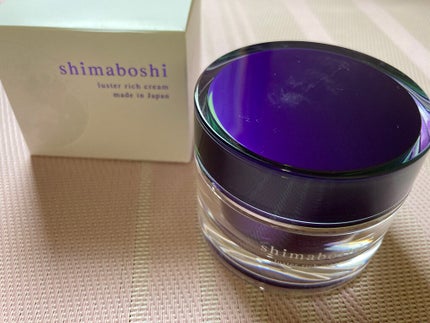 ラスターリッチクリーム/shimaboshi/フェイスクリームを使ったクチコミ(3枚目)