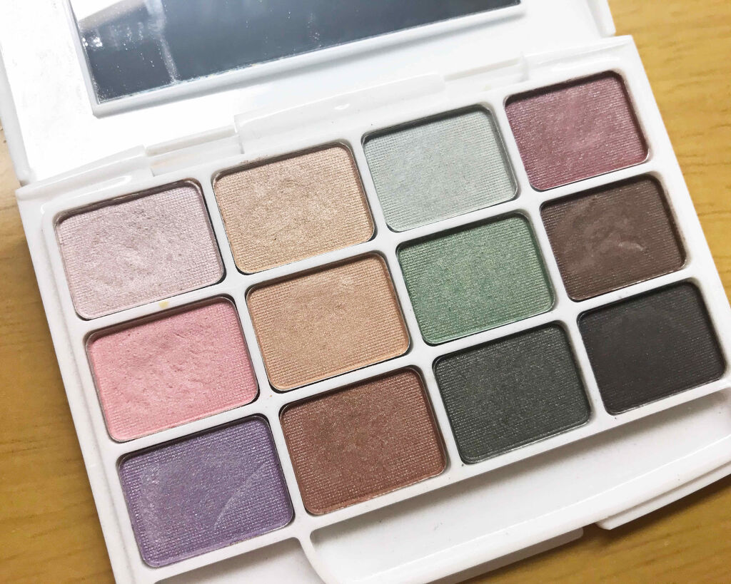12色アイシャドウパレット/LOUJENE/アイシャドウパレットを使ったクチコミ（1枚目）