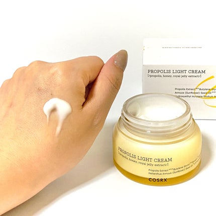 フルフィットプロポリスライトクリーム/COSRX/フェイスクリームを使ったクチコミ(8枚目)