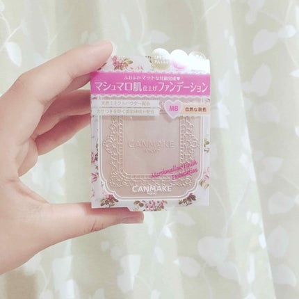 マシュマロフィニッシュファンデーション/キャンメイク/パウダーファンデーションを使ったクチコミ(1枚目)