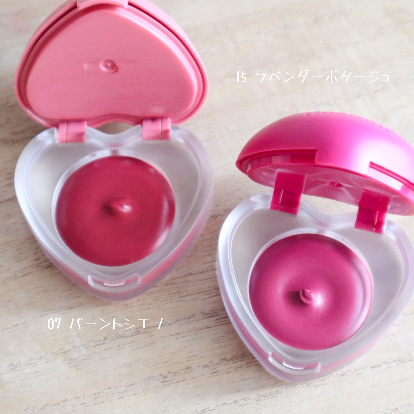 スフレカラーポット/dasique/口紅を使ったクチコミ（3枚目）