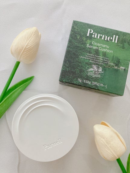 シカマヌ セラム クッションファンデ/parnell/クッションファンデーションを使ったクチコミ(2枚目)