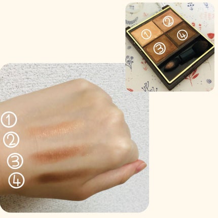 スキニーリッチシャドウ/excel/アイシャドウパレットを使ったクチコミ(2枚目)