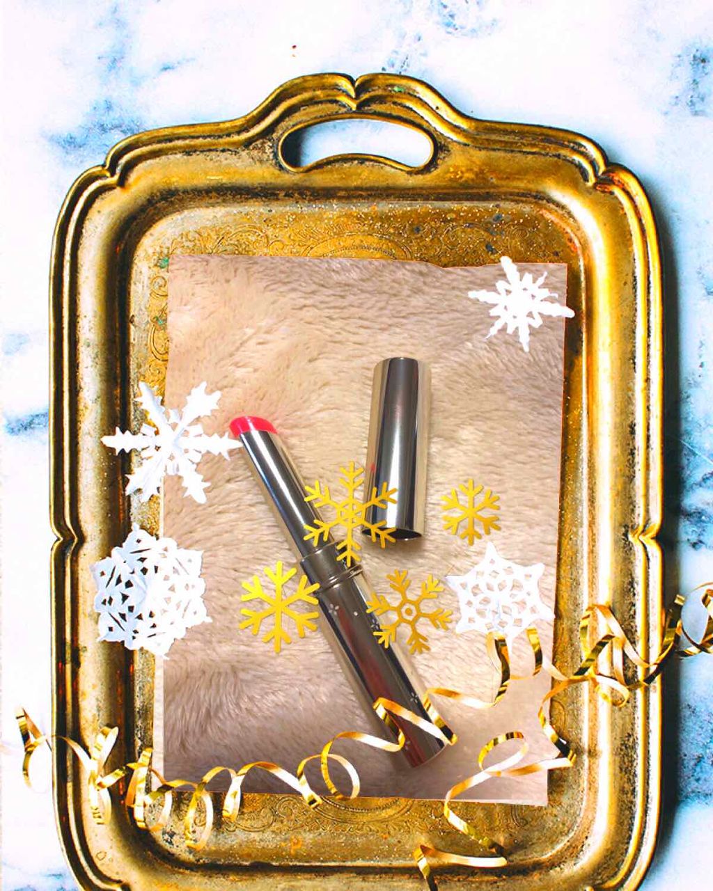 プラチナム 顔色アップ ラスティングルージュ/エルシア/口紅を使ったクチコミ(1枚目)