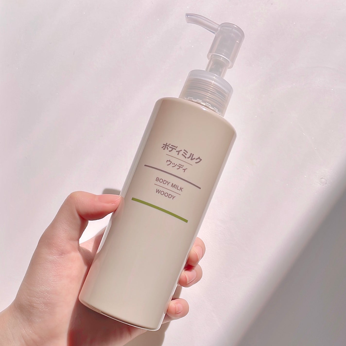 ボディミルク・ウッディ/無印良品/ボディミルクを使ったクチコミ(5枚目)