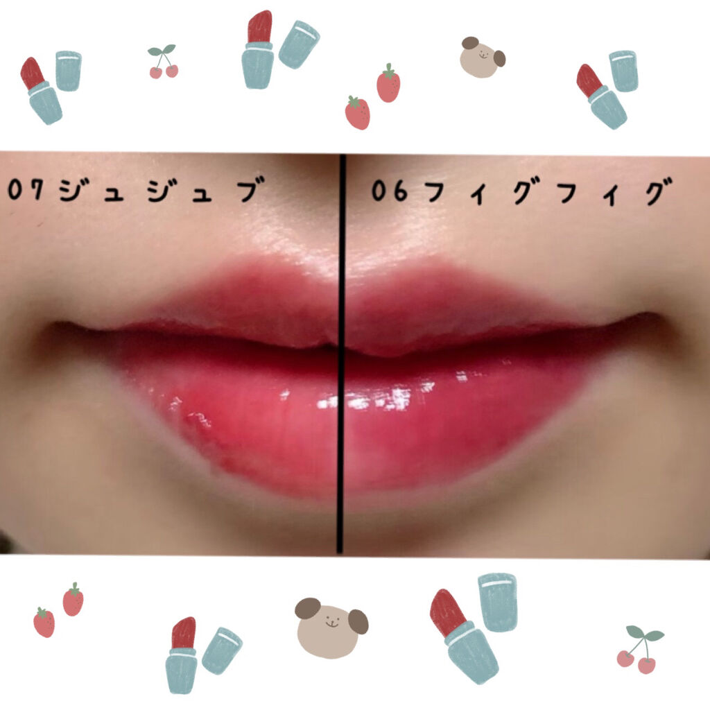 ジューシーラスティングティント/rom&nd/リップティントを使ったクチコミ（2枚目）