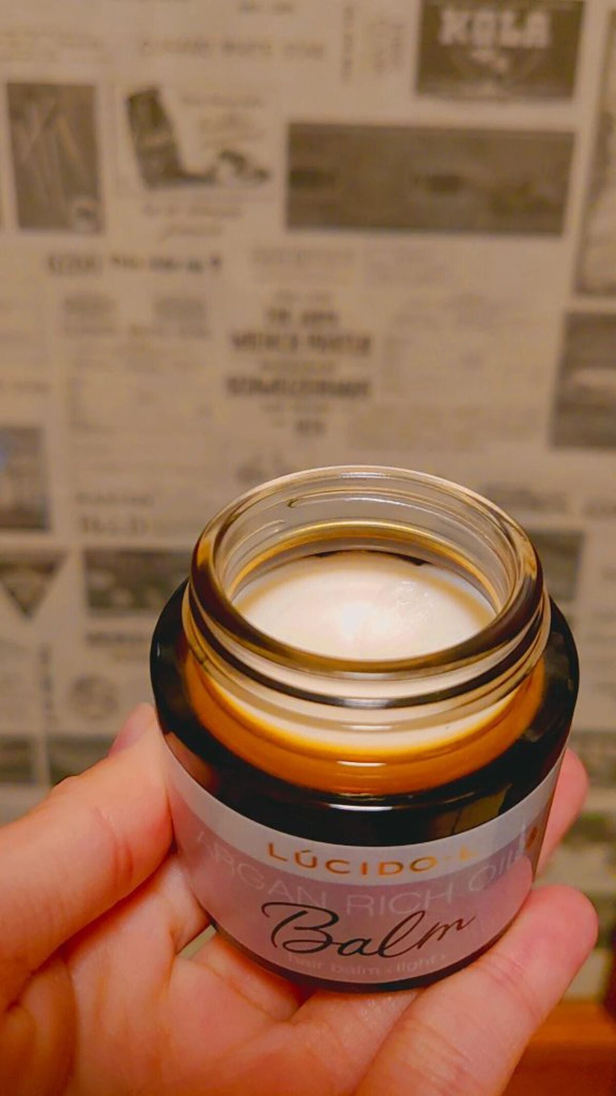 #メルティヘアバーム ライト/ルシードエル/ヘアバームを使ったクチコミ(2枚目)