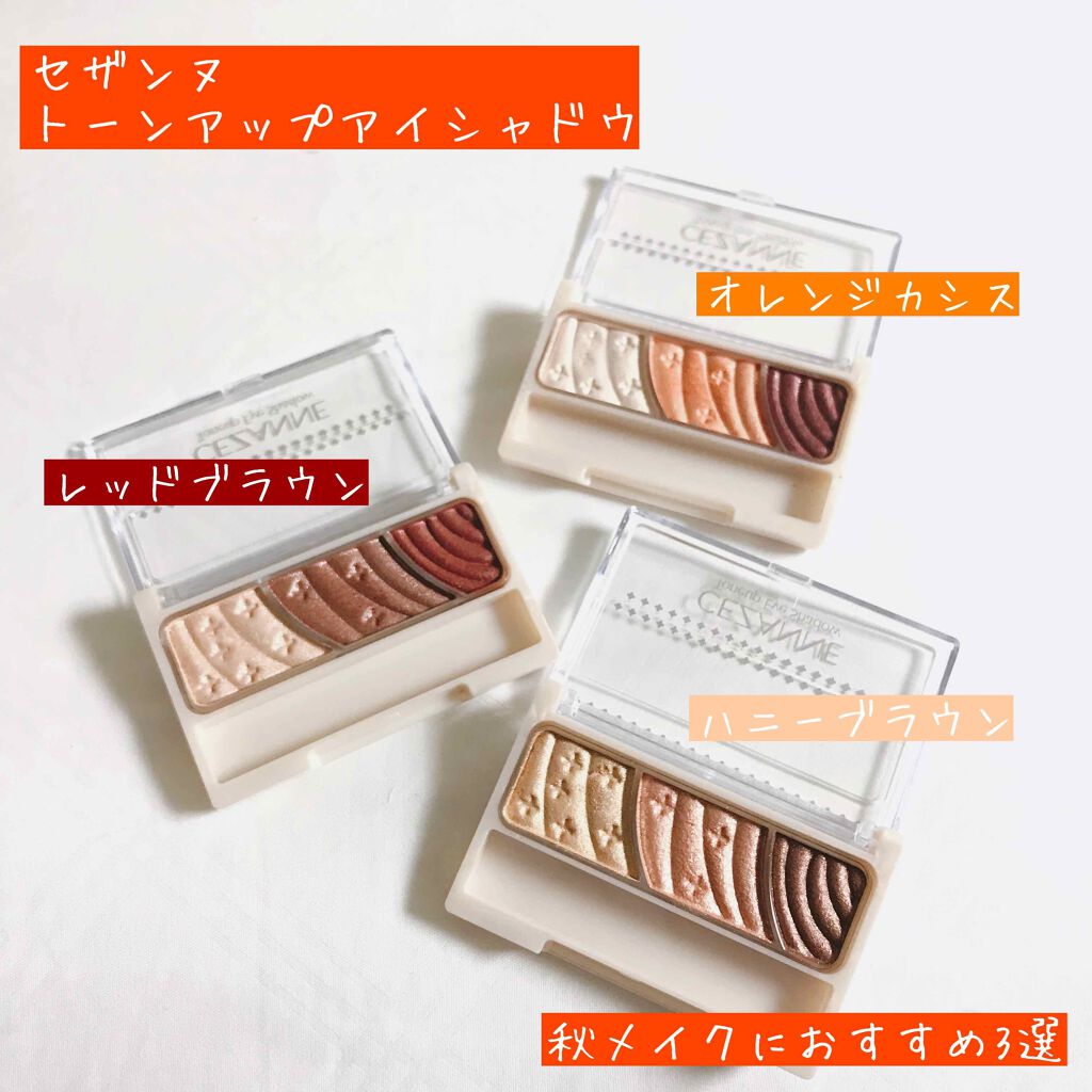 トーンアップアイシャドウ/CEZANNE/アイシャドウパレットを使ったクチコミ(1枚目)