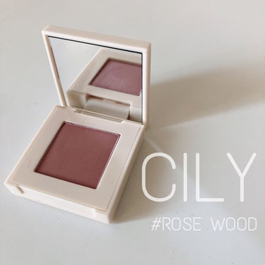 アイズオンミー #ROSE WOOD/CILY/シングルアイシャドウを使ったクチコミ（1枚目）