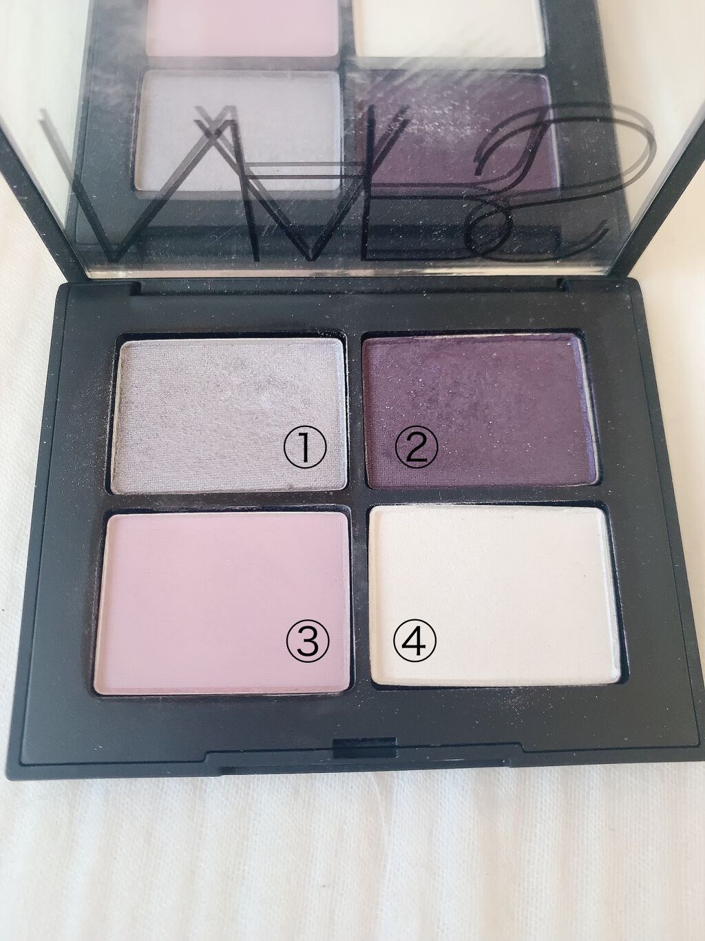 クワッドアイシャドー/NARS/アイシャドウパレットを使ったクチコミ(3枚目)