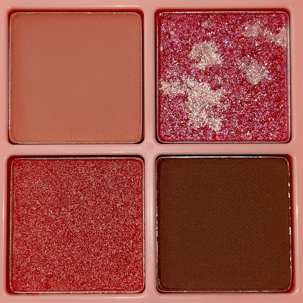 クリスタルハートロックシャドウ/BLACK ROUGE/アイシャドウパレットを使ったクチコミ（2枚目）