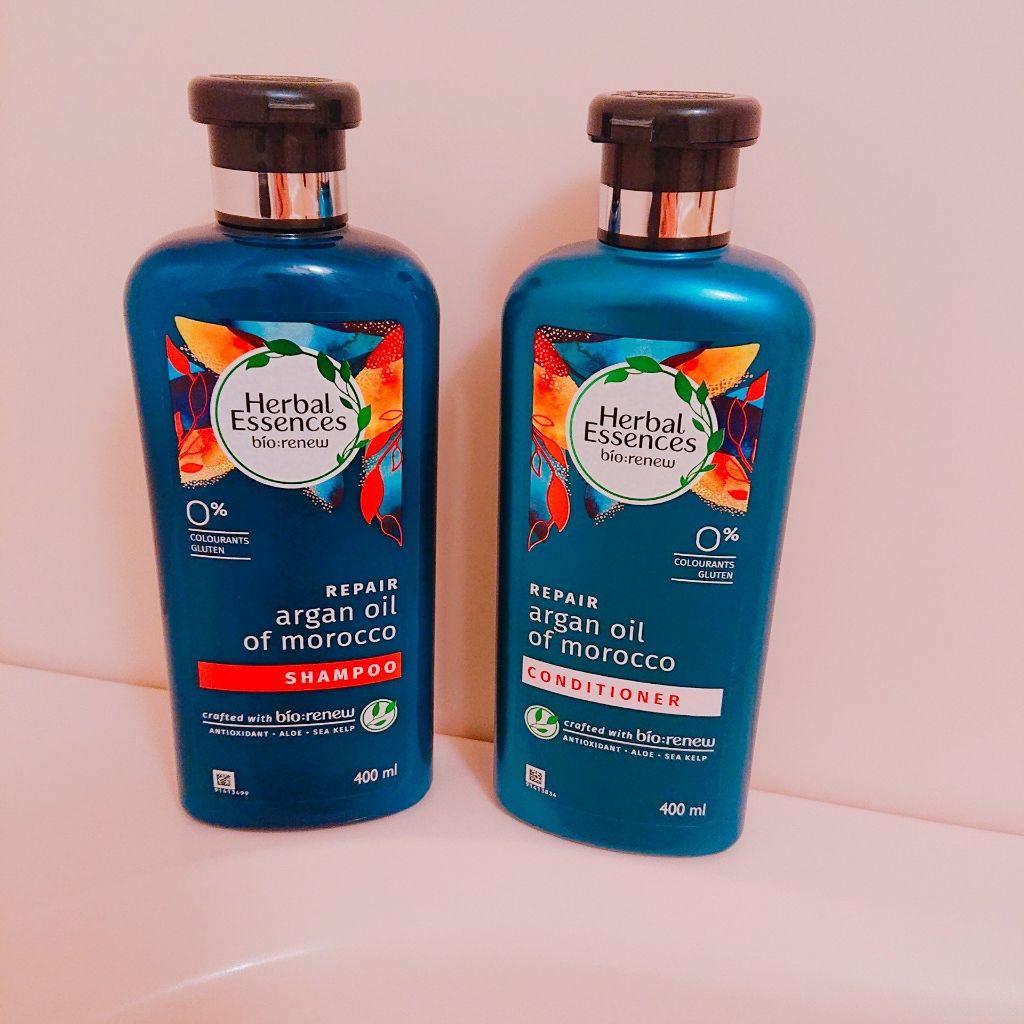 ビオリニュー モロッカンオイル シャンプー／コンディショナー シャンプー/ハーバルエッセンス/市販シャンプーを使ったクチコミ（3枚目）