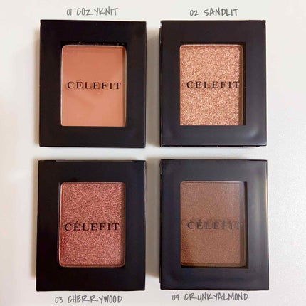 Eyes Fit Daily Shadow/CELEFIT/単色アイシャドウを使ったクチコミ(3枚目)