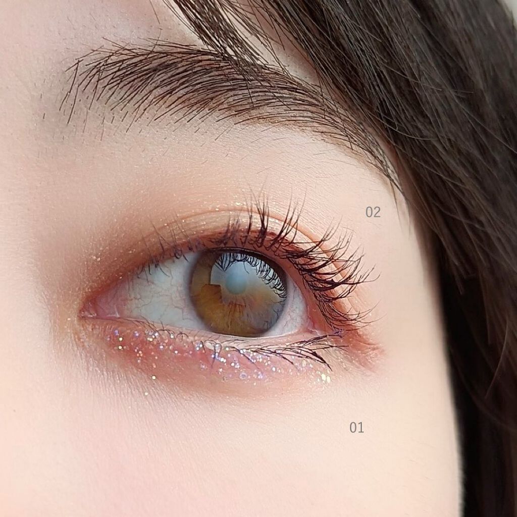 メイクアップグリッター/sopo/グリッターを使ったクチコミ(3枚目)