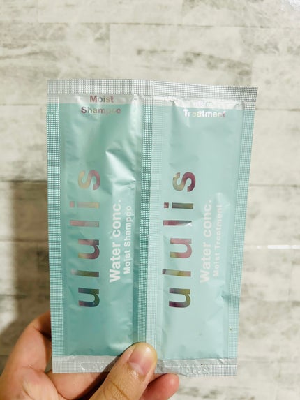 ウォーターコンク モイストシャンプー/ヘアトリートメント/ululis/市販シャンプーを使ったクチコミ(3枚目)