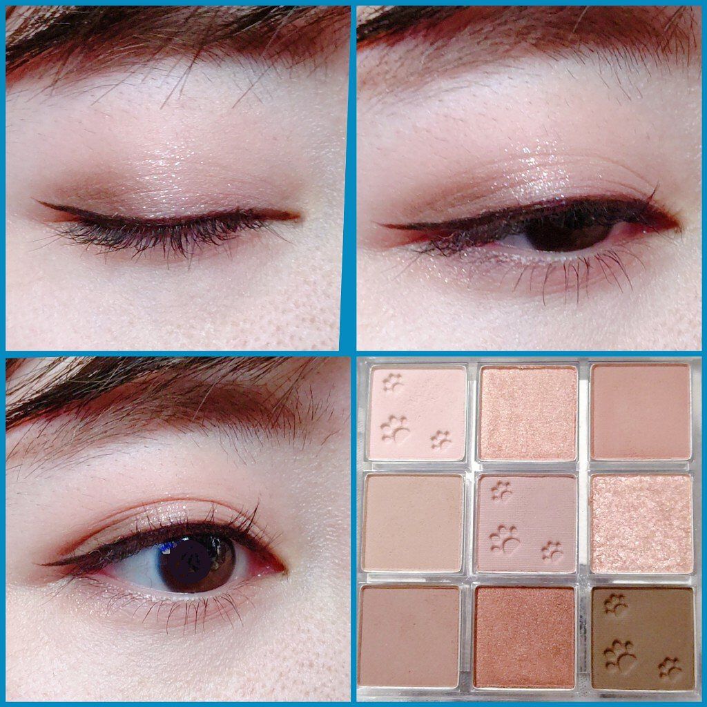 プレイカラーアイズ ダスティキャット/ETUDE/アイシャドウパレットを使ったクチコミ（2枚目）